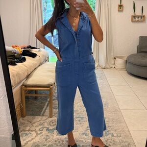 One Teaspoon Blue Denim Overalls